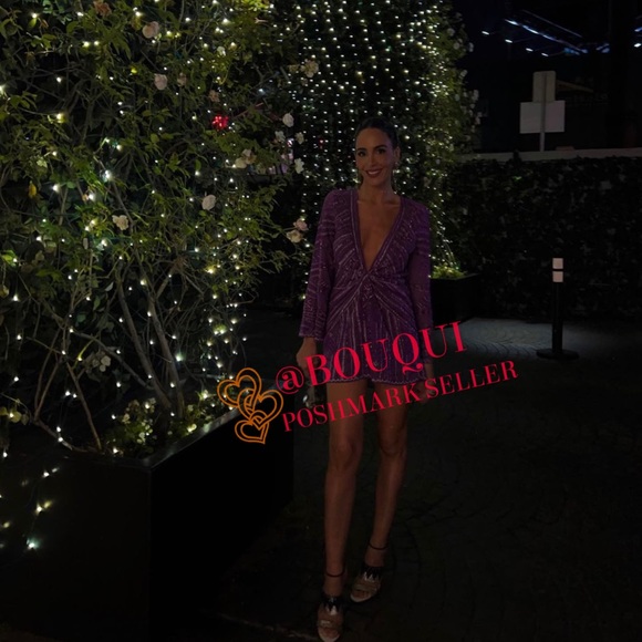 BLOGGERS FAV ZARA BEADED TUNIC MINI DRESS - Picture 7 of 10